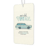 Not old, Vintage. (Classic Station Wagon)