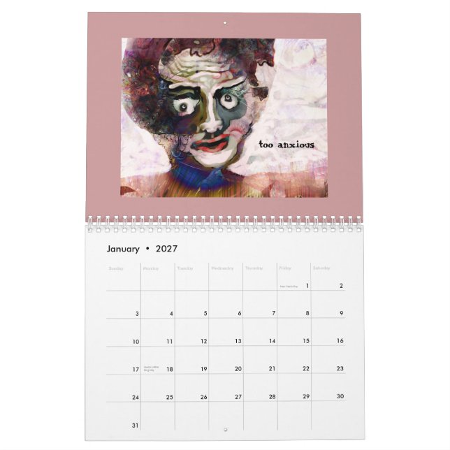 NOT on F---book Calendar (Jan 2027)