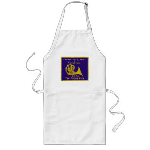 Not Only Smart French Horn Long Apron