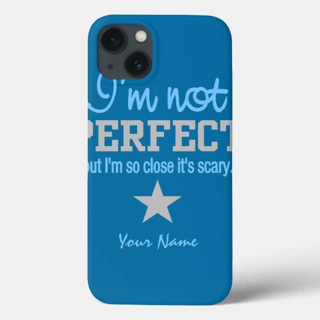 Not Perfect custom cases (Back)