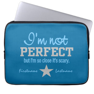 Not Perfect custom laptop sleeves
