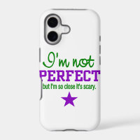 Not Perfect iPhone 5 Case-Mate, customise