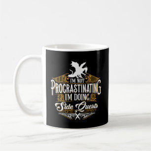 Not Procrastinating Side Quests Coffee Mug