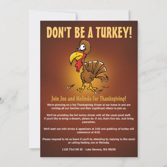 not really invitation (Front)