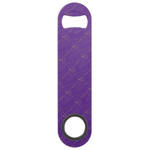 Not Really Quilted Purple Speed Bottle Opener