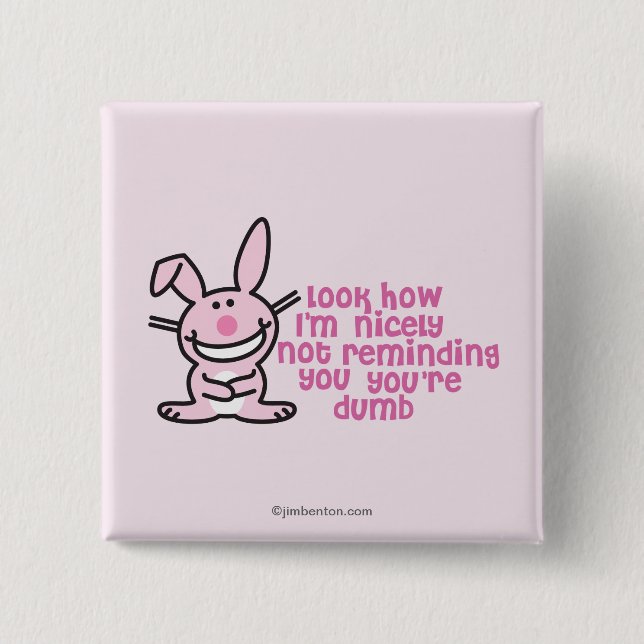 Not Reminding You 15 Cm Square Badge (Front)