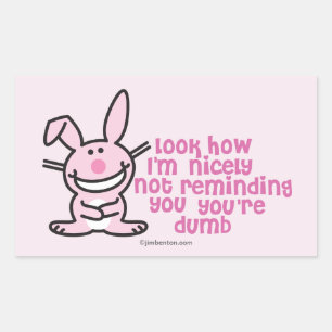 Not Reminding You Rectangular Sticker