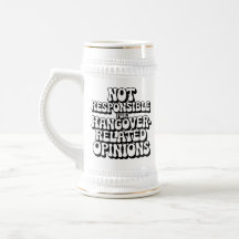 Not Responsible For Hangover-Related Opinions