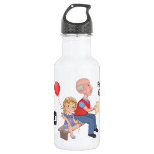 Not Retired Promoted Grandpa 532 Ml Water Bottle