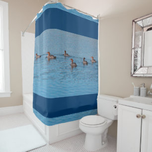 Not Rubber Ducks Shower Curtain