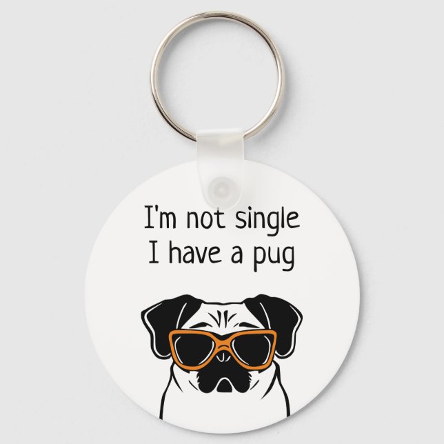 Not Single Key Ring (Front)