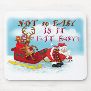 Not So easy Is it Fat Boy Mouse Pad