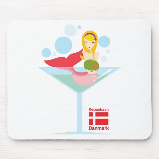 not-so-little Mermaid Mouse Pad (Front)