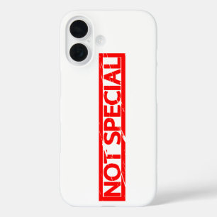 Not special Stamp iPhone 16 Case