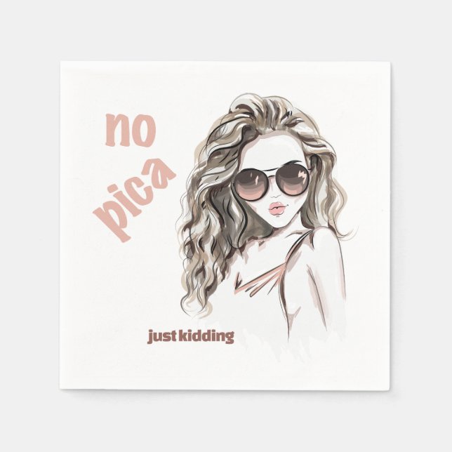 Not Spicy Napkin (Front)