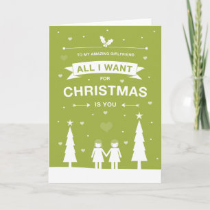 Not Straight Design Amazing Girlfriend Card