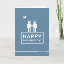 Not Straight Design 'Father's Day' Card