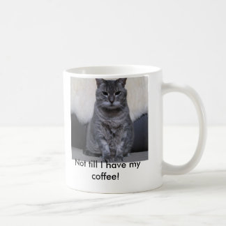 Not till I have my coffee! Coffee Mug