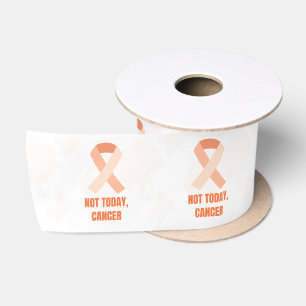 Not Today, Cancer Survivor Celebrations Gift Satin Ribbon
