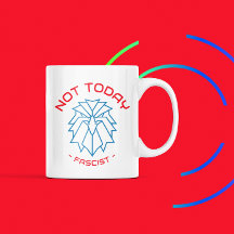 Not Today, Fascist – Bold Eagle Classic Mug