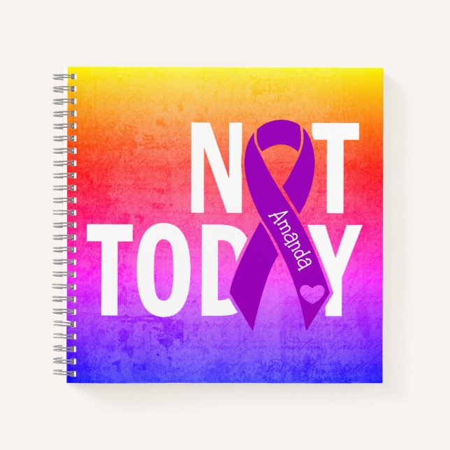 Not Today Notebook (Front)
