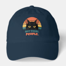 Not Today People Cat Hoodie – Funny Introvert Cat