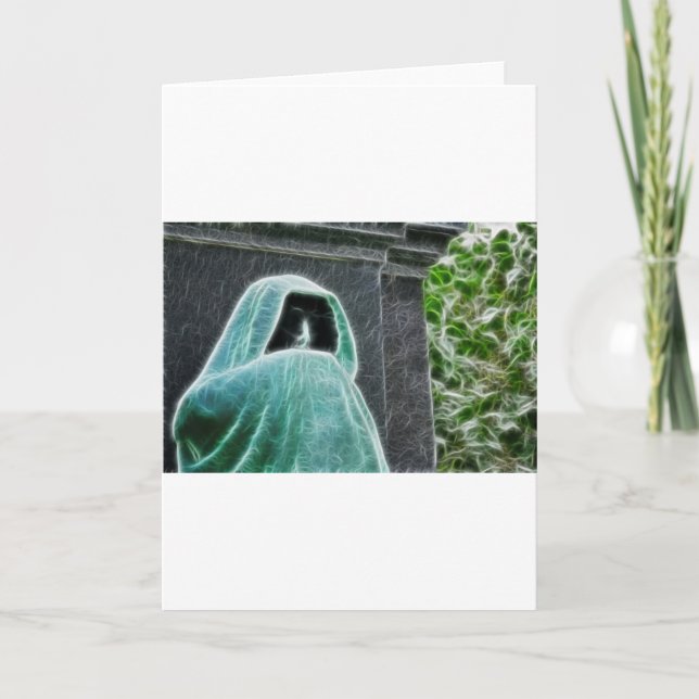 Not Today Satan Card (Front)