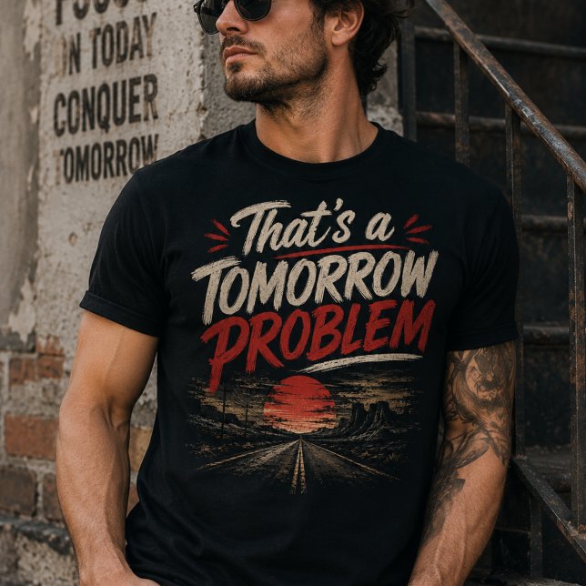Not Today That's A Tomorrow Problem Tshirt (Creator Uploaded)