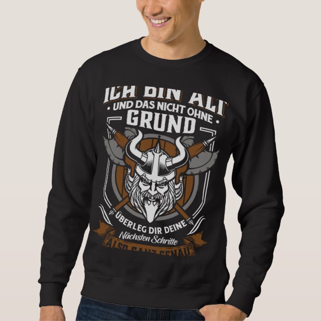 Not Ungrundlos Alt Viking & Walhalla Sweatshirt (Front)