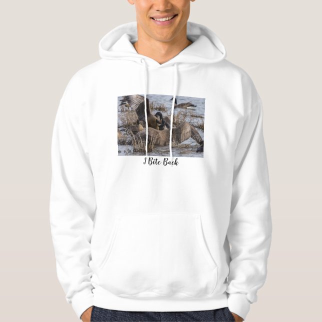 Not Wanted Here I Bite Back Sweatshirt Hoodie (Front)