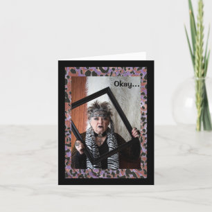 Not wanting to wake up Folded Greeting Card