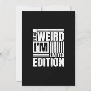 Not Weird Just More Creative Anime Lover Playful S Holiday Card