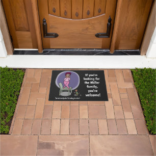Not what I am looking for Funny Dark Grey Doormat