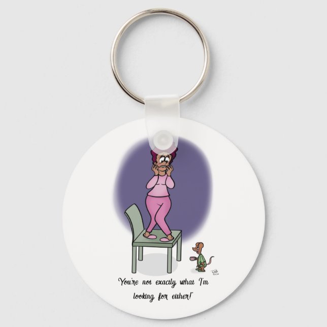 Not What I Am Looking For Key Ring (Front)