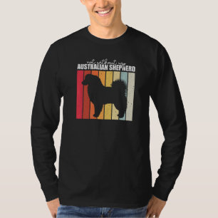 Not Without My Australian Shepherd Retro Vintage T-Shirt