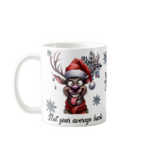Not Your Average Buck coffee Christmas Mug