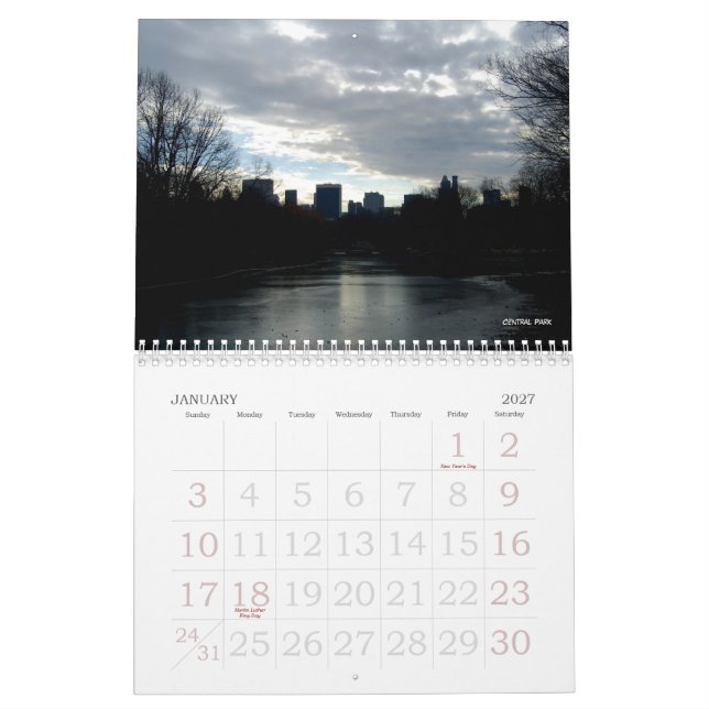 Not Your Average New York City Calendar (Jan 2027)