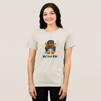 Not Your Babe Western Cowgirl Graphic T-Shirt | Sa Tri-Blend Shirt