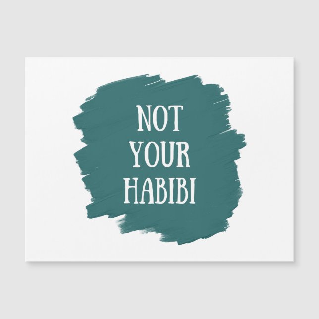 Not Your Habibi (Front)