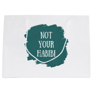 Not Your Habibi Large Gift Bag