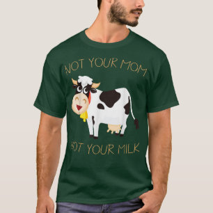 Not Your Mum Not Your Milk Proud Vegan Milk Vegeta T-Shirt