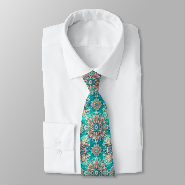 Not Your Ordinary Snowflakes V Tie (Tied)