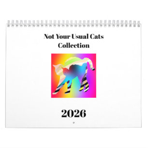 Not Your Usual Cats Collection Fun Calendar