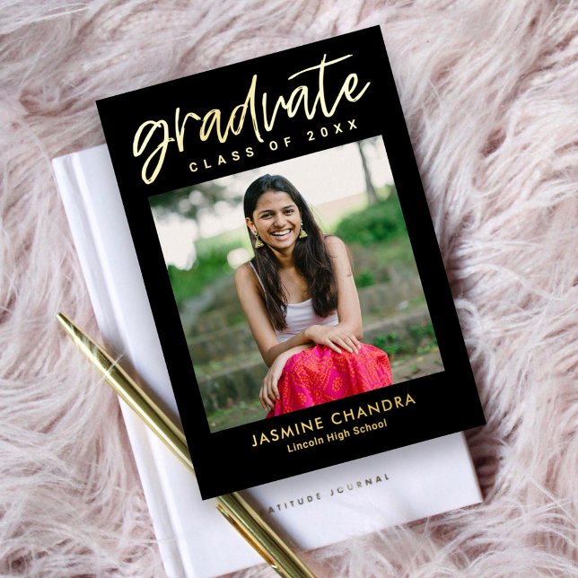 Notably Cool Foil Graduation Editable Colour Foil  (Creator Uploaded)