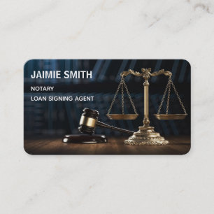 Notary Business Card