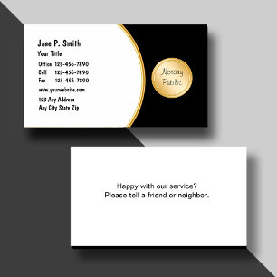 Notary Business Cards