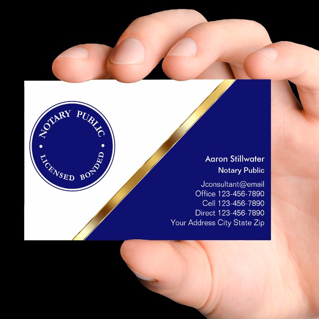 Notary Business Cards (Creator Uploaded)