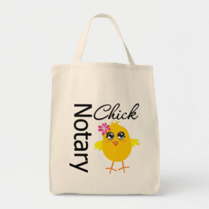 Notary Chick Tote Bag