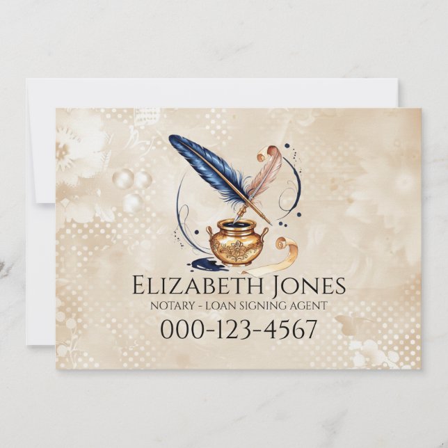 Notary Digital Business Card (Front)