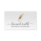 Notary Loan Signing Agent Elegant Quill Pen Logo